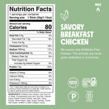Savory Breakfast Chicken - Clean Soft Snack