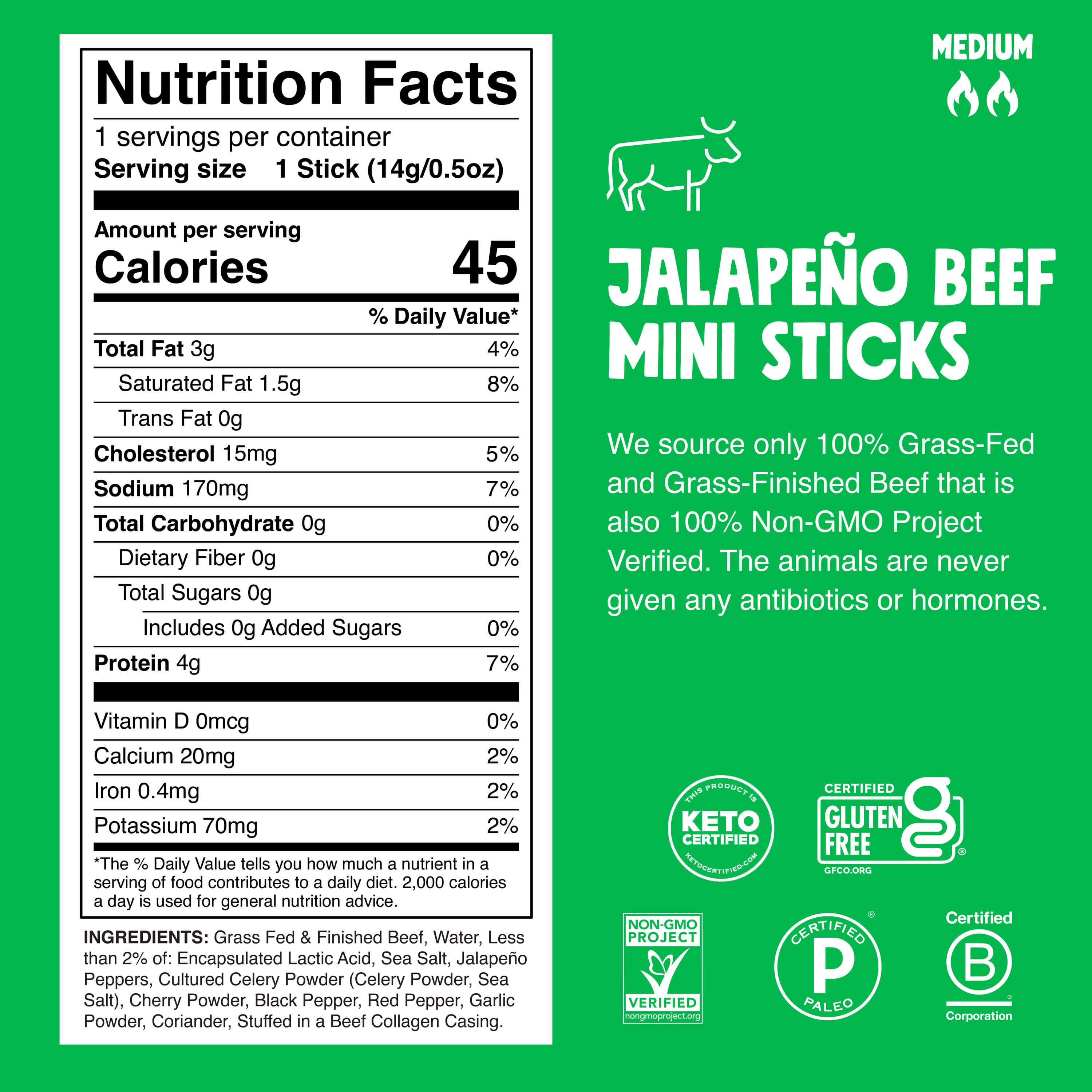 6 ct. Jalapeno Beef Chomplings - Outdoor Carry