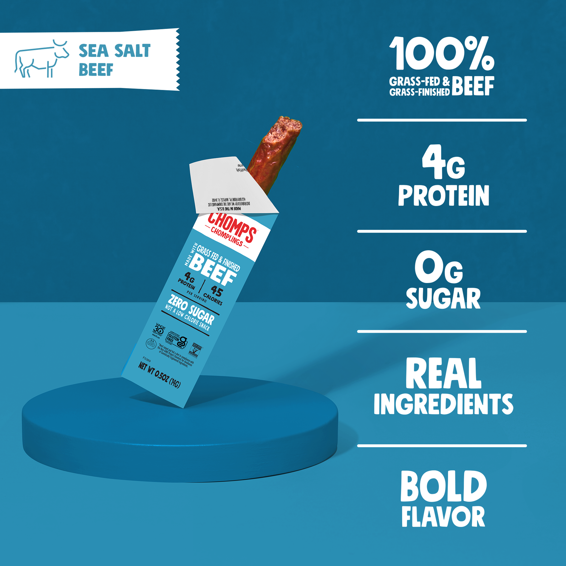 6 ct. Sea Salt Beef Chomplings - Premium Daily Pick